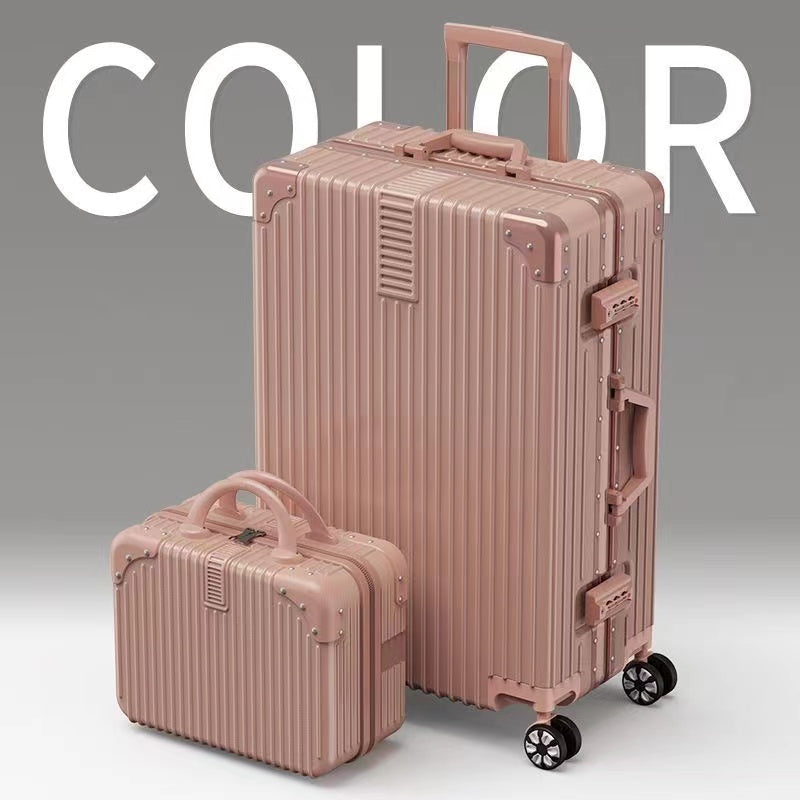 Stylish Luggage Set 2PCS (Aluminum Frame)